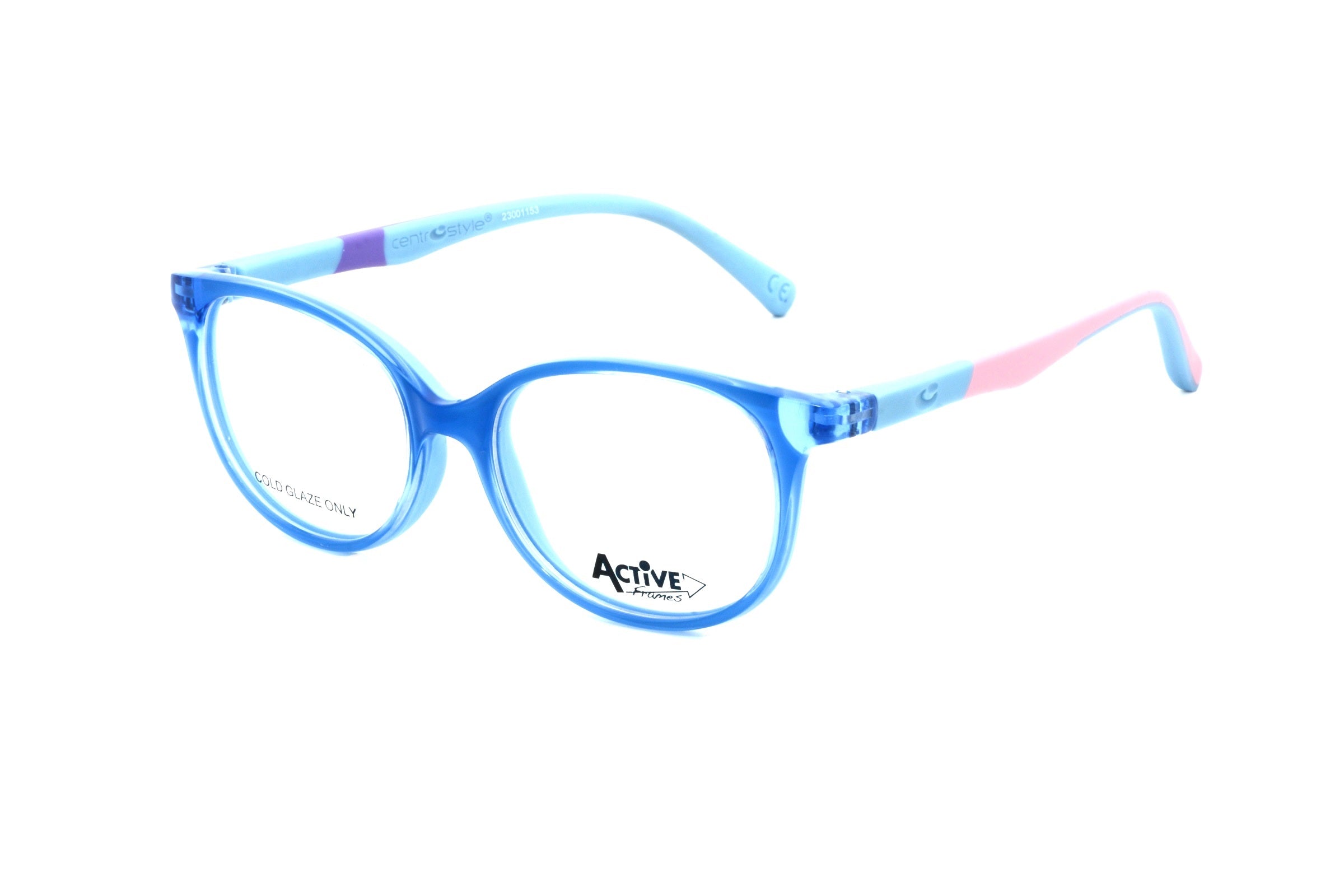 CENTROSTYLE R0480 Reading Glasses With Blue Light Control Lenses & Neck Rod – Rectangular TR90 Frame