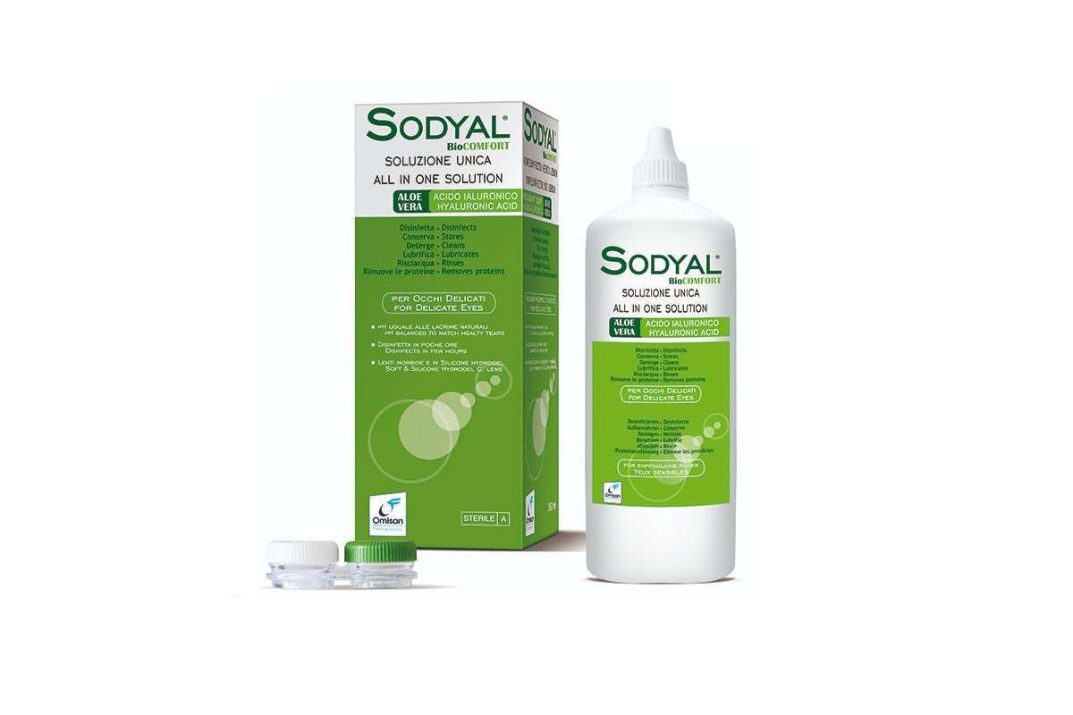 Contact lens solution Sodyal Biocomfort
